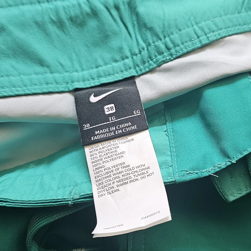 NWT Nike Men's Green Swim Shorts Size 38